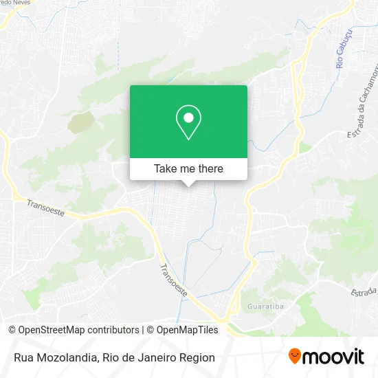 Rua Mozolandia map
