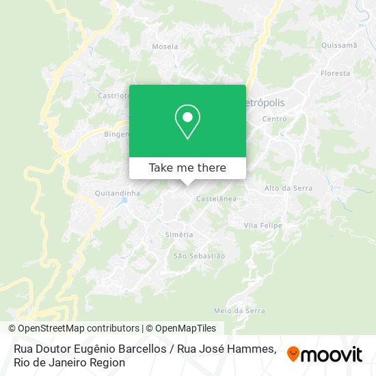 Rua Doutor Eugênio Barcellos / Rua José Hammes map