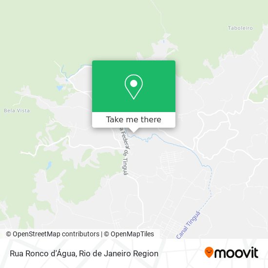 Rua Ronco d'Água map