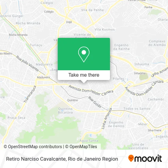 Retiro Narciso Cavalcante map