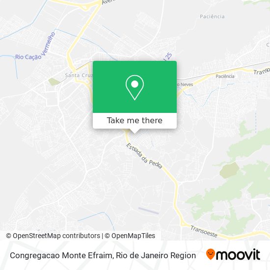 Congregacao Monte Efraim map