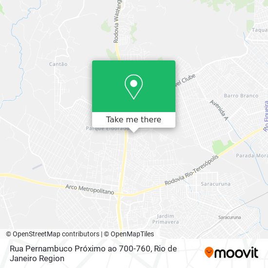 Rua Pernambuco Próximo ao 700-760 map