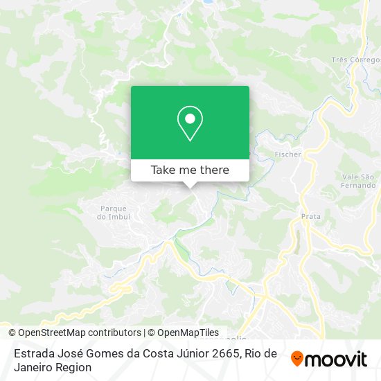 Estrada José Gomes da Costa Júnior 2665 map