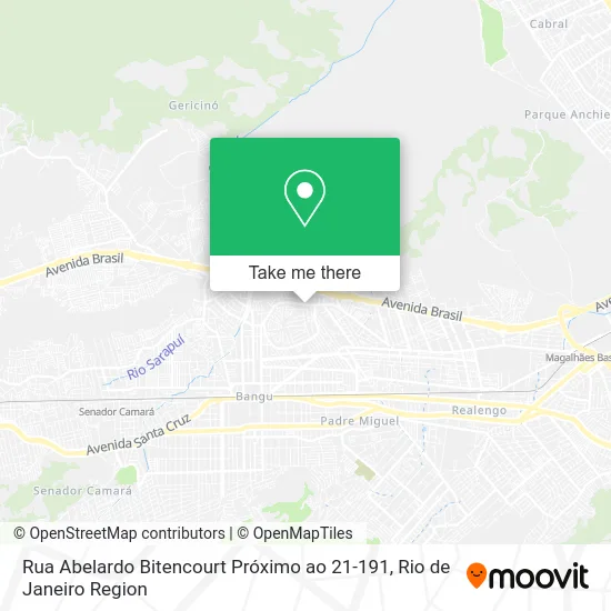 Rua Abelardo Bitencourt Próximo ao 21-191 map