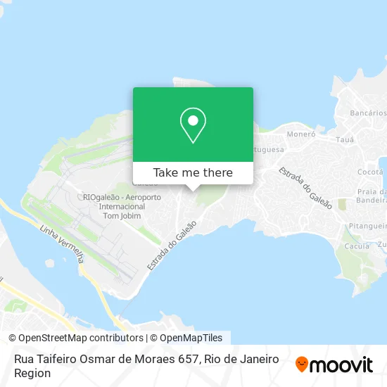 Rua Taifeiro Osmar de Moraes 657 map