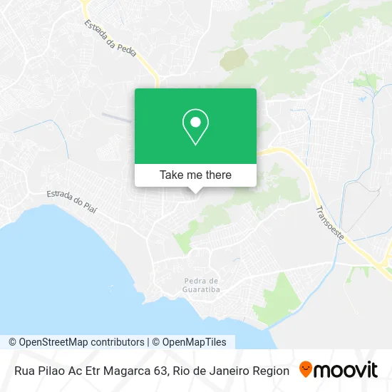 Rua Pilao Ac Etr Magarca 63 map