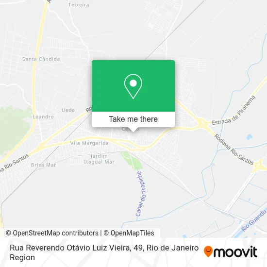 Rua Reverendo Otávio Luiz Vieira, 49 map