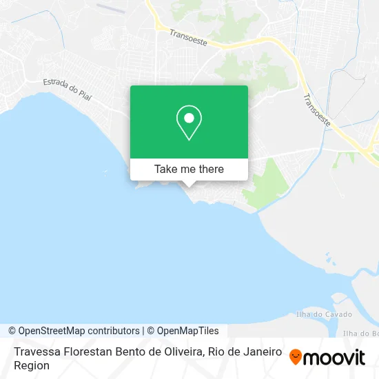 Travessa Florestan Bento de Oliveira map
