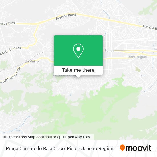 Praça Campo do Rala Coco map