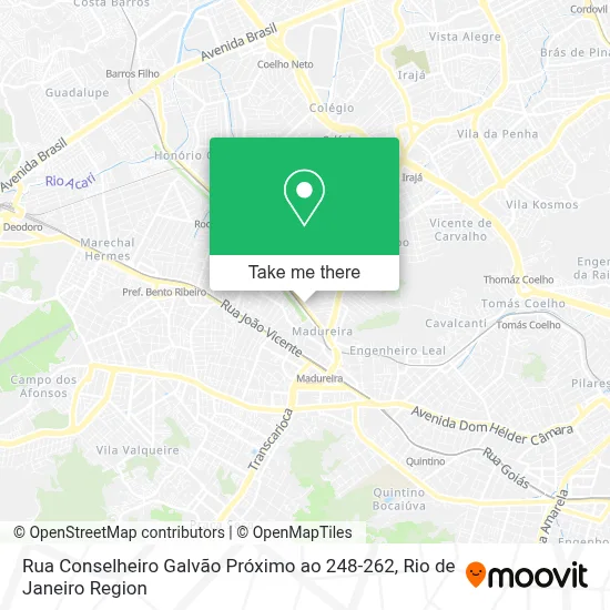 Rua Conselheiro Galvão Próximo ao 248-262 map