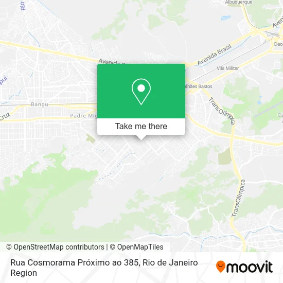 Rua Cosmorama Próximo ao 385 map