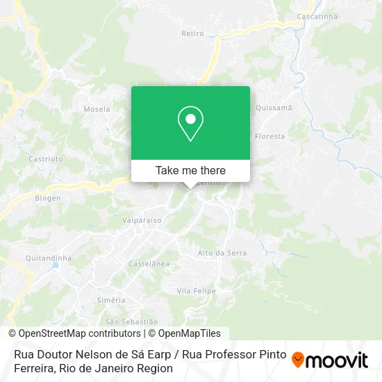 Rua Doutor Nelson de Sá Earp / Rua Professor Pinto Ferreira map