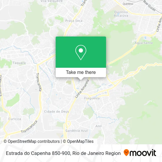 Estrada do Capenha 850-900 map