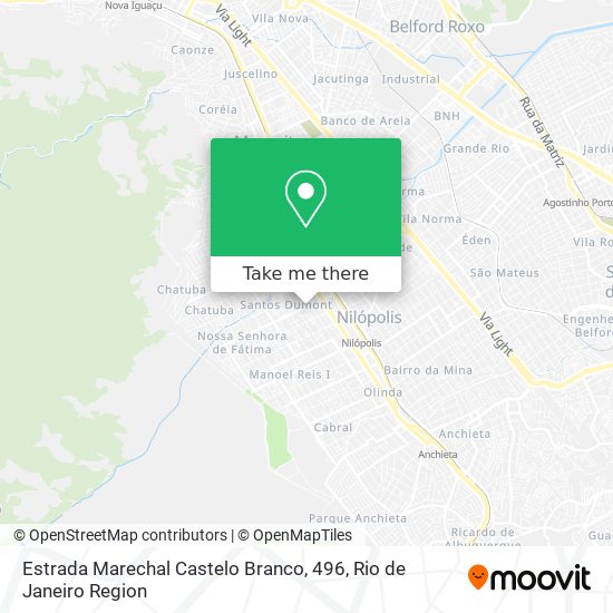 Estrada Marechal Castelo Branco, 496 map