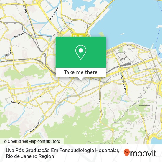 Mapa Uva Pós Graduação Em Fonoaudiologia Hospitalar