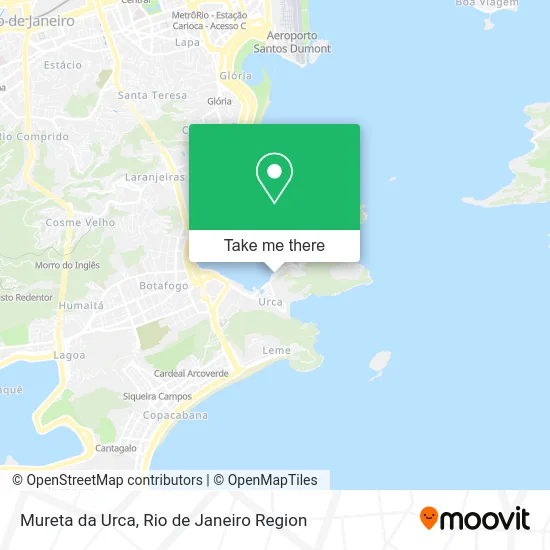 Mureta da Urca map