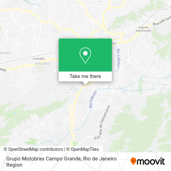 Grupo Motobras Campo Grande map