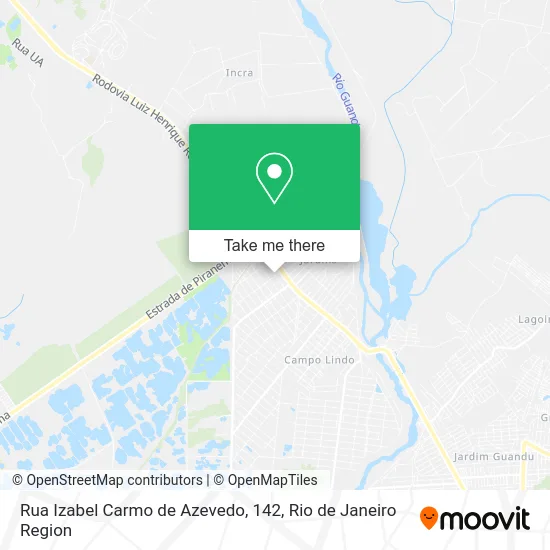 Rua Izabel Carmo de Azevedo, 142 map