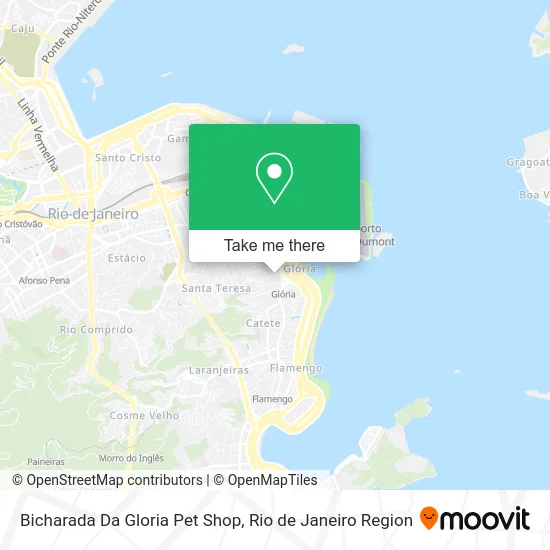 Bicharada Da Gloria Pet Shop map