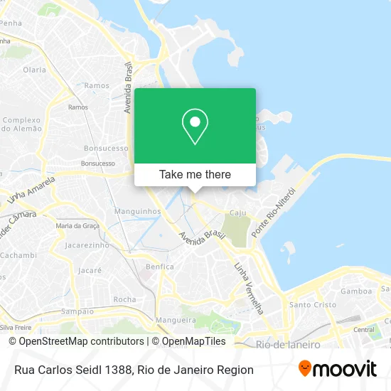 Rua Carlos Seidl 1388 map