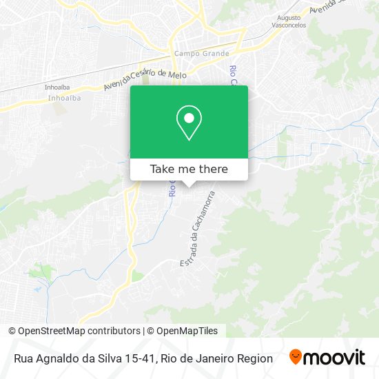 Mapa Rua Agnaldo da Silva 15-41
