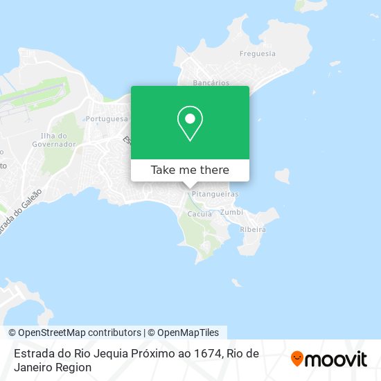 Estrada do Rio Jequia Próximo ao 1674 map