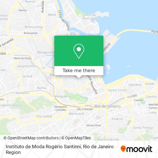 Instituto de Moda Rogério Santinni map