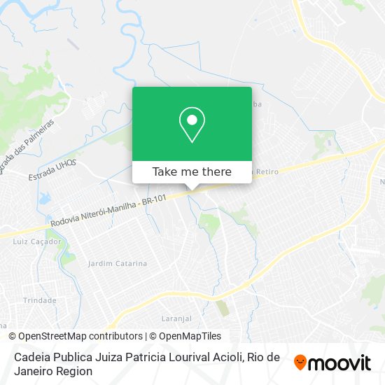 Cadeia Publica Juiza Patricia Lourival Acioli map
