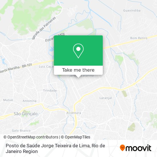 Posto de Saúde Jorge Teixeira de Lima map