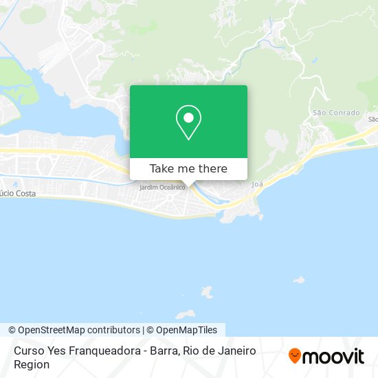 Curso Yes Franqueadora - Barra map