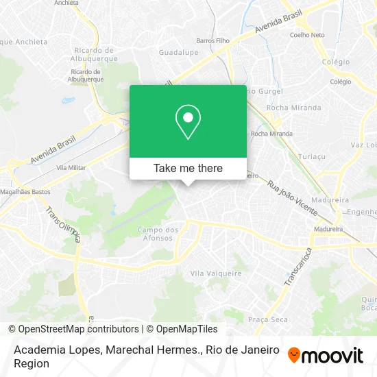 Academia Lopes, Marechal Hermes. map