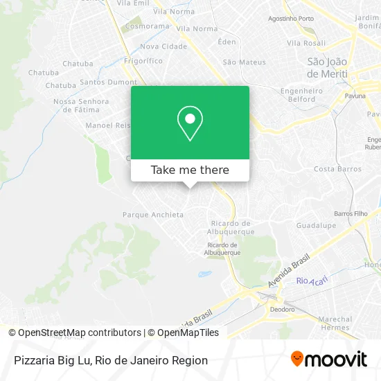 Pizzaria Big Lu map