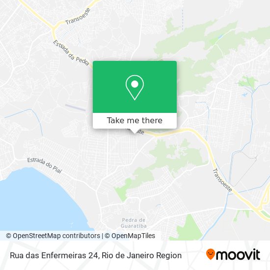 Mapa Rua das Enfermeiras 24