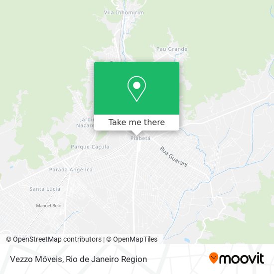 Vezzo Móveis map