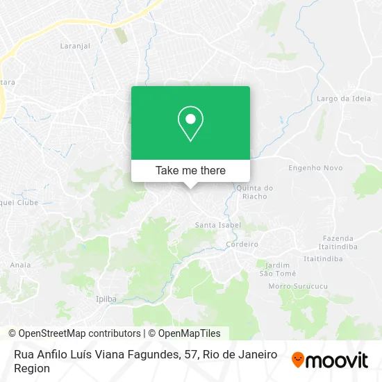 Rua Anfilo Luís Viana Fagundes, 57 map
