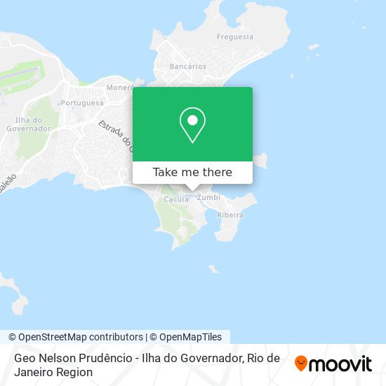 Geo Nelson Prudêncio - Ilha do Governador map