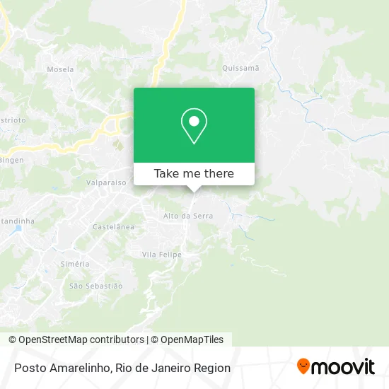 Posto Amarelinho map