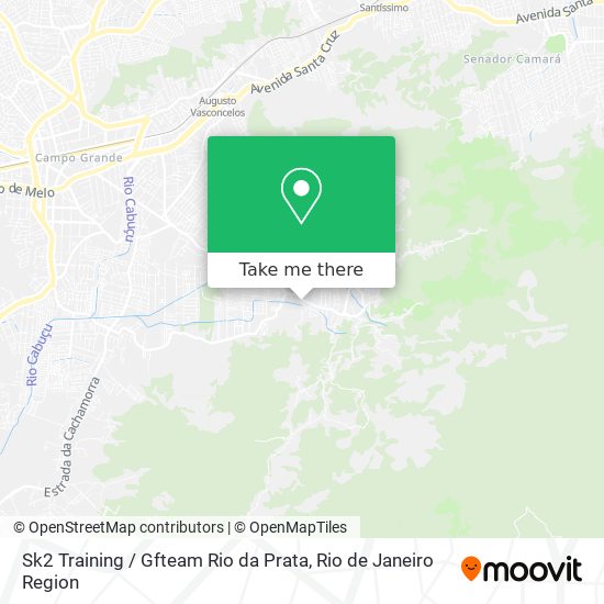 Mapa Sk2 Training / Gfteam Rio da Prata
