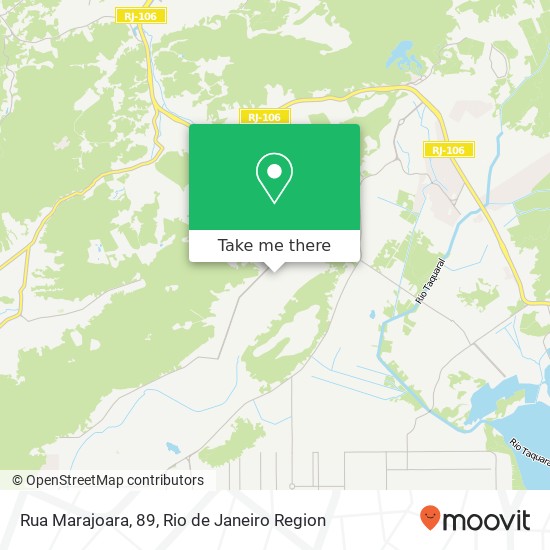 Rua Marajoara, 89 map