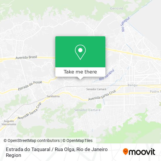 Estrada do Taquaral / Rua Olga map