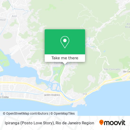 Ipiranga (Posto Love Story) map