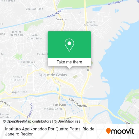 Instituto Apaixonados Por Quatro Patas map