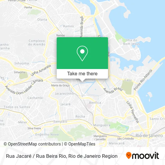 Rua Jacaré / Rua Beira Rio map