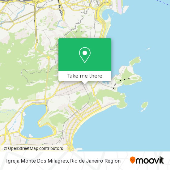 Igreja Monte Dos Milagres map