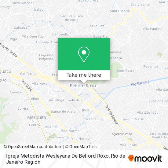 Igreja Metodista Wesleyana De Belford Roxo map