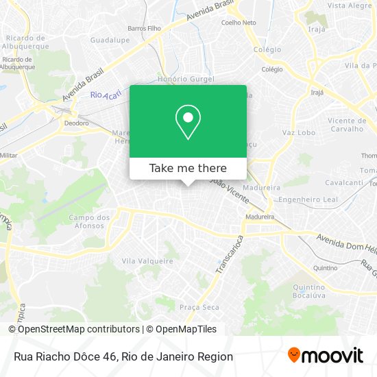 Mapa Rua Riacho Dôce 46