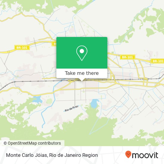 Mapa Monte Carlo Jóias