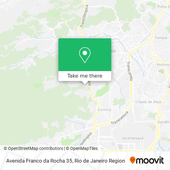 Mapa Avenida Franco da Rocha 35