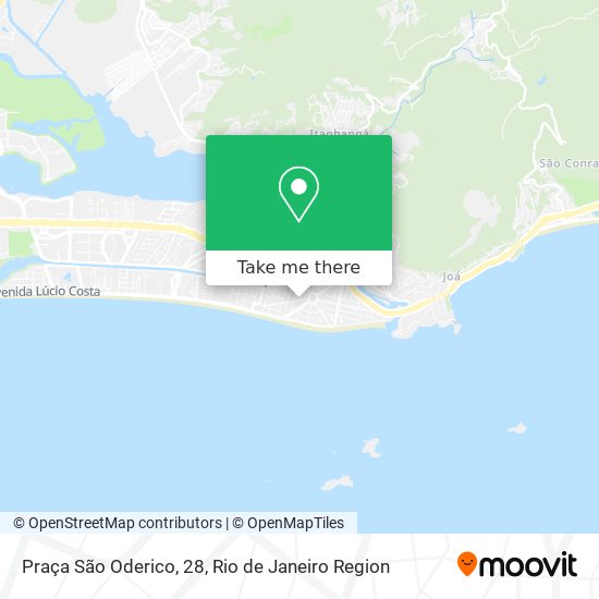 Praça São Oderico, 28 map