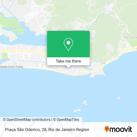 Praça São Oderico, 28 map